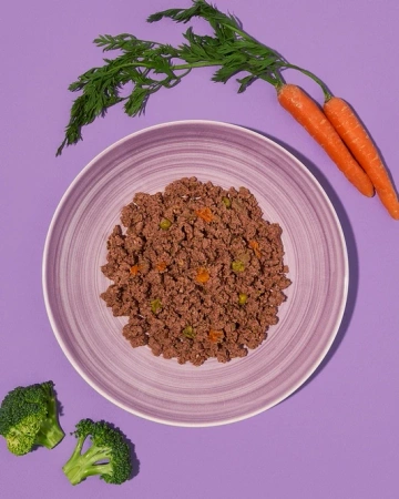 Amanova Brilliant Mokra Karma dla Psa Wołowina Kurczak 100g