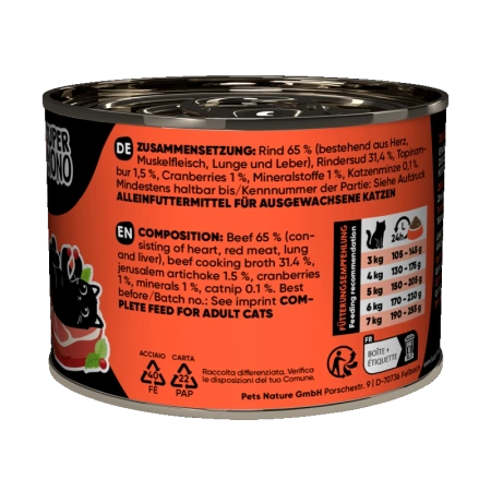 Lucky Lou Supermono Karma Dla Kota Wołowina 200g