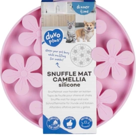 Duvo+ Snuffle Mat Mata Dla Psa Silikon Różowa Owal 20cm