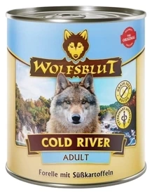 Wolfsblut Cold River Karma dla Psa Pstrąg 800g