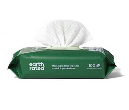 Earth Rated Chusteczki Dla Psa Kompost Lawenda 100szt