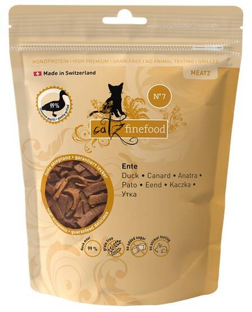 Catz Finefood Meatz N07 Przysmak Dla Kota Kaczka 45g