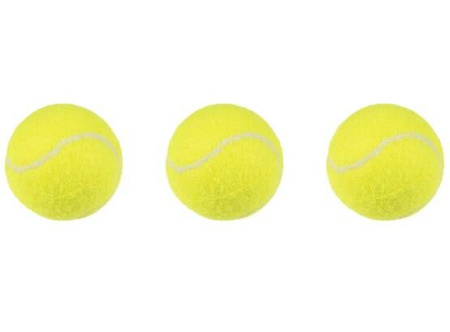 Flamingo Zabawka Dla Psa Piłki Tenisowe 6cm 3szt