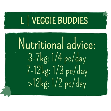 Garden Bites Przysmak Dla Psa Vegge Buddies L 11cm 3szt