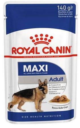 Royal Canin Maxi Adult Karma Mokra Dla Psa Dużego 140g