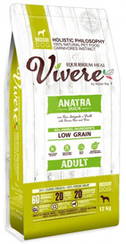 Vivere Sucha Karma Dla Psa  M Kaczka 12kg
