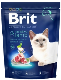 Brit Premium By Nature 300g Lamb Sensitive, karma dla kota