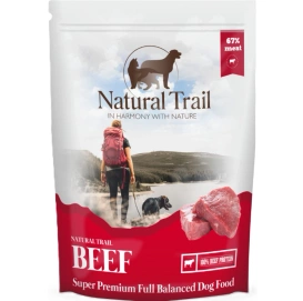 Natural Trail Mono Karma dla Psa Wołowina 500g