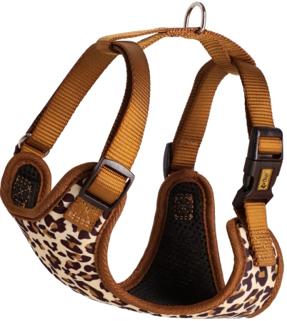 Dingo Bezuciskowe Szelki dla Psa i Kota Leopard XS