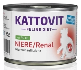 Kattovit Renal Karma dla Kota Na Nerki Indyk 185g
