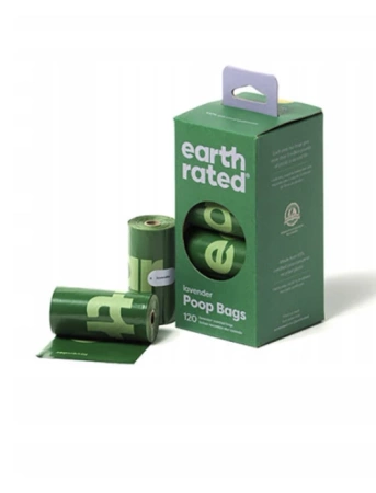 Woreczki Earth Rated ECO 8 x 15szt woreczków - do zbierania odchodów