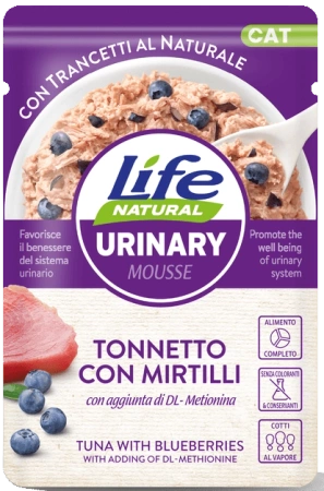 Life Cat Urinary Karma Dla Kota Tuńczyk Borówka 6x70g