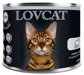 Lovcat Karma Dla Kota Pure Jagnięcina 200g