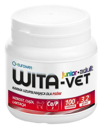 Wita-Vet Complex CA/P=2 3,2g Preparat Witaminowy 100tab
