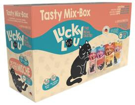 Lucky Lou Karma Dla Kota Tasty Mix-Box Saszetki 12x125g