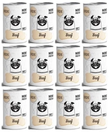 Paka Zwierzaka Karma Dla Psa PEPE Wołowina 12x400g