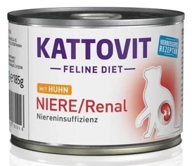 Kattovit Renal Karma dla Kota Na Nerki Kurczak 185g