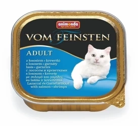 Animonda vom Feinsten Cat Adult z Łososiem i Krewetkami tacka 100g