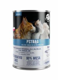 Pet Republic Kot Puszka 400g Pstrąg Sos