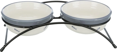 Trixie Miski ceramiczne 0,3l na stojaku