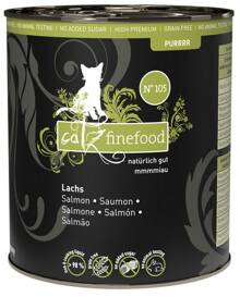 Catz Finefood Pur N105 Karma Dla Kota Łosoś 750g