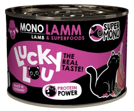Lucky Lou Supermono Karma Dla Kota Jagnięcina 6x200g