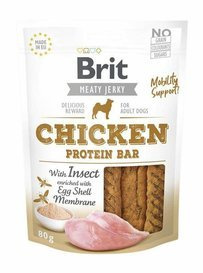Brit Jerky Chicken Bar 80g, przysmak dla psa