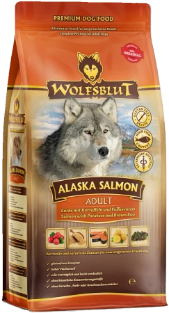 Wolfsblut Karma Dla Psa Alaska Salmon Łosoś 2kg