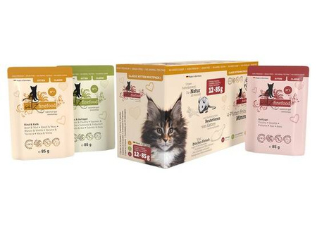 Catz Finefood Karma Dla Kociąt Mix Saszetki 12x85g