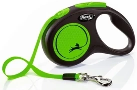 Flexi New Neon Smycz Dla Psa Taśma M 5M/25kg Zielona
