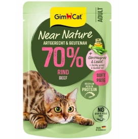 GimCat Near Nature Karma Dla Kota Wołowina 85g