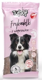 TUF TUF Przysmak dla Psa Frykadelki z Wieprzowiną 3szt