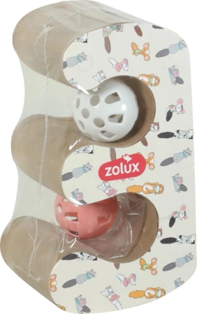Zolux Chatouille Drapak Dla Kota Podwójny z Piłką 17,5cm