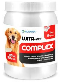 Wita-Vet Complex CA/P=2 3,2g Preparat Witaminowy 100tab