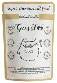 Gussto Karma Dla Kota Alergika Królik 85g