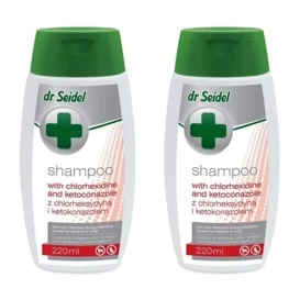 Dr Seidel Szampon z Chlorheksydyną Ketokonazolem 2x220ml