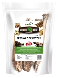 Balto Zestaw Gryzaków dla Psa z Dziczyzny 6szt.