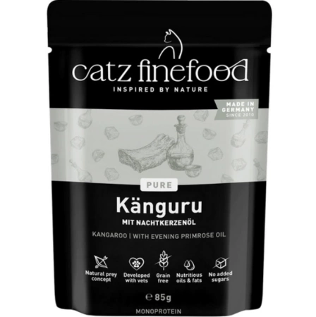 Catz Finefood Pur N107 Karma Dla Kota Kangur 85g