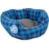 Duvo+ Legowisko dla Psa Kota Owal Kratka Mix Kolor 41cm