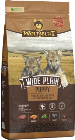 Wolfsblut Karma Dla Psa Wide Plain Puppy Konina 2kg