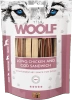 Woolf Przysmak Pies Long Chicken Cod Sandwich, 100g