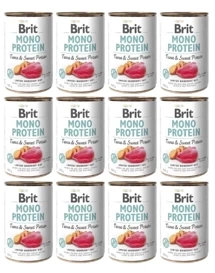 Brit Karma Monoproteinowa dla Psa Tuńczyk Batat 12x400g
