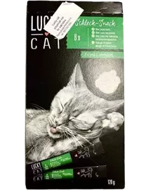 Lucky Cat Przysmak Dla Kota Pasta Wątroba 8x15g