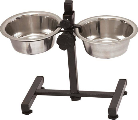 Yarro Regulowany Stojak Z Miskami Dla Psa 1.2l 21cm