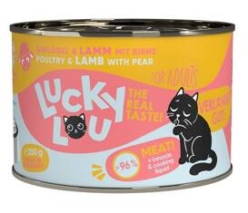 Lucky Lou Karma Dla Kota Drób Jagnięcina 200g
