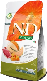 Farmina N&D Karma Dla Kota Kaczka Dynia Melon 300g