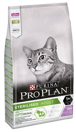 Purina Pro Plan Cat Sterilised Optirenal Turkey 1,5kg