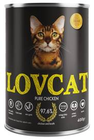 Lovcat Karma Dla Kota Pure Chicken 400g