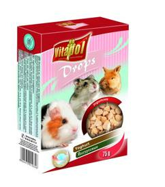 Vitapol Dropsy dla gryzoni Jogurtowe 75g
