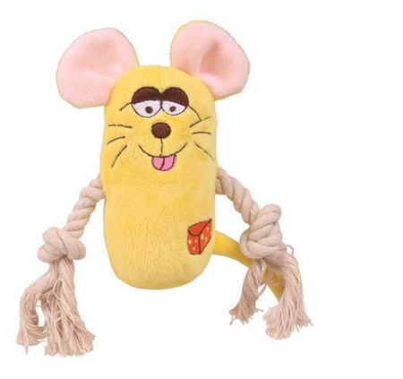 Trixie Pluszak dla psa ze sznurkami 13cm